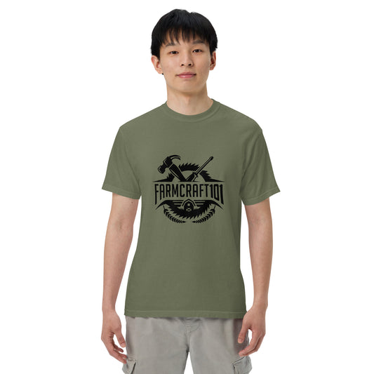 Heavyweight t-shirt FarmCraft101 logo t-shirt